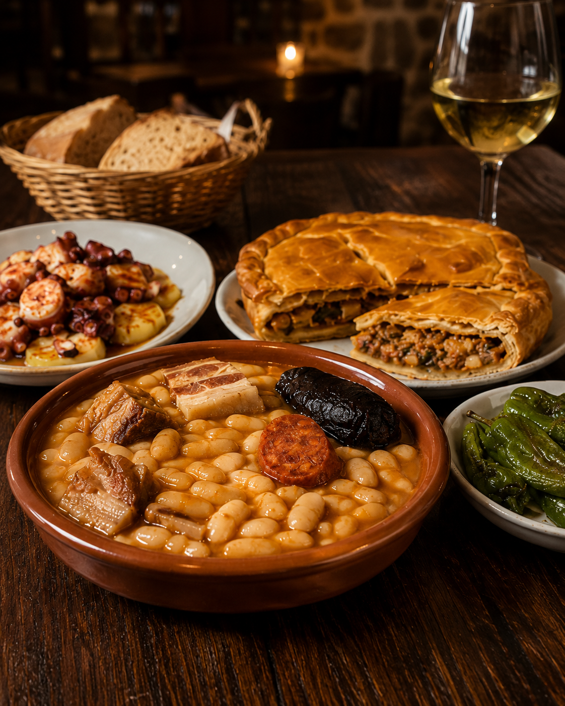 Comida casera en Valdemoro con platos tradicionales del norte